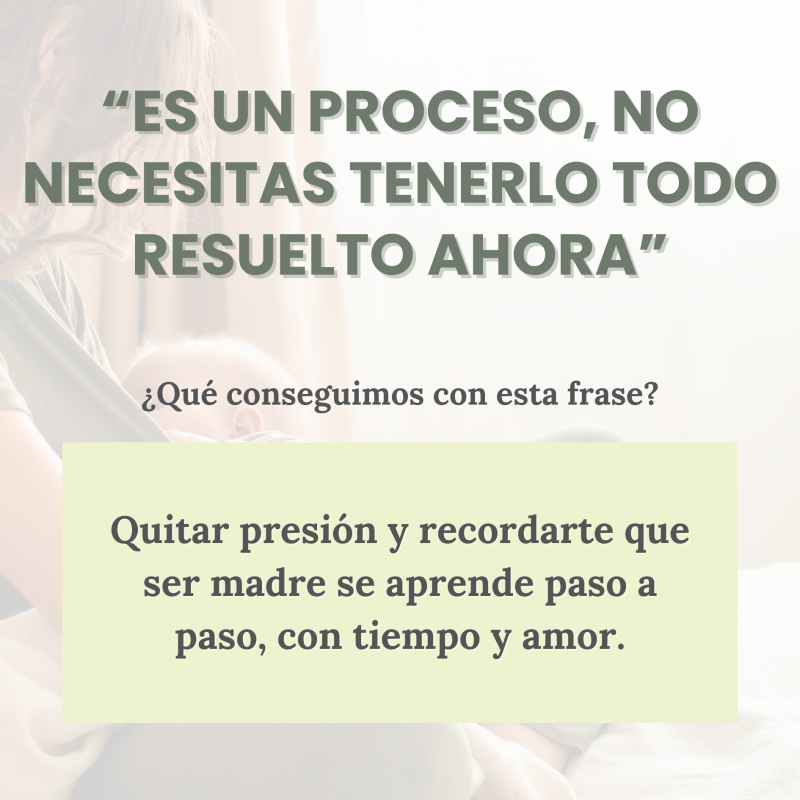 5 Frases que necesitas escuchar en el Postparto 6 Frases Postparto6