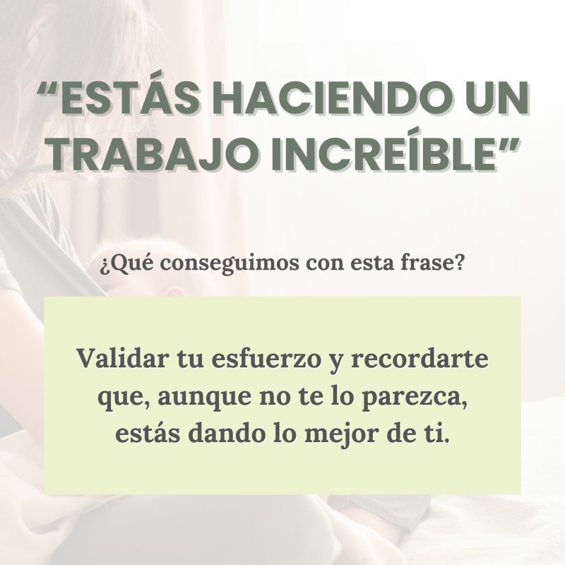 5 Frases que necesitas escuchar en el Postparto 7 Frases Postparto7