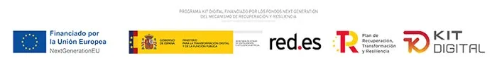 Logotipos del programa Kit Digital de ayudas para digitalizacion de empresas en Espana