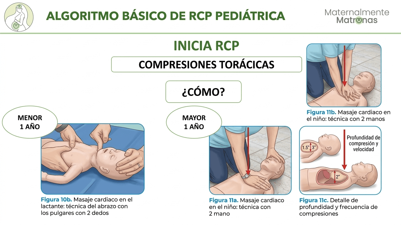RCP Compresiones toracicas